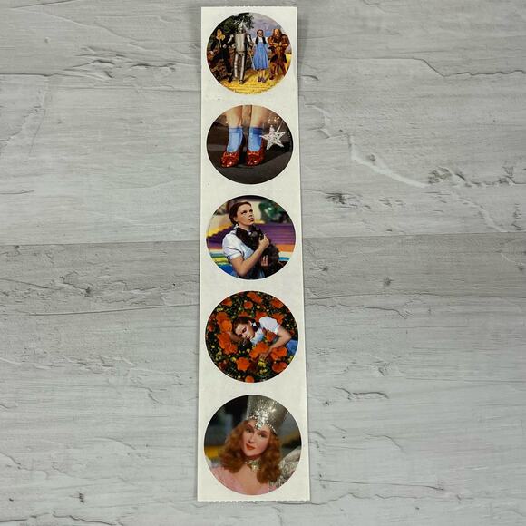 Vintage Wizard Of Oz Bundle Kurt Adler Lion Puppet Blank Cards Stickers 90s - Picture 4 of 10